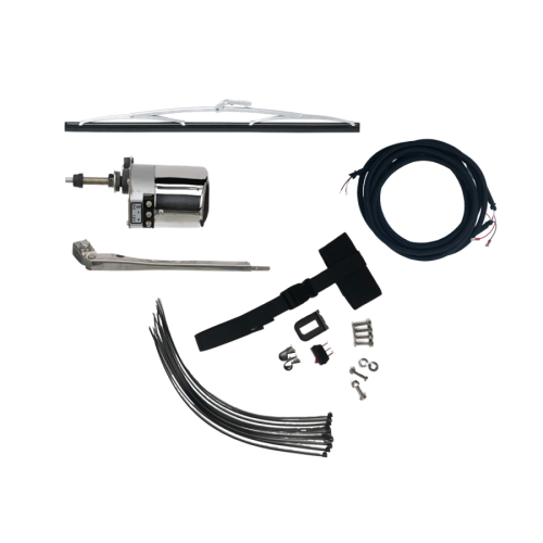 Electric Windshield Wiper with Wiring Harness for Tractor Cabs - Photo 1