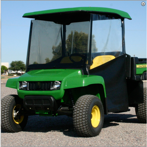 John Deere Gator UTV Cab - Black Side Doors and Rear Window (only) - Photo 1