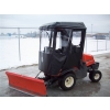 Kubota Mower and Enclosure for E1133 Plastic OEM Tractor Canopy, Fixed ROPS - Photo 1