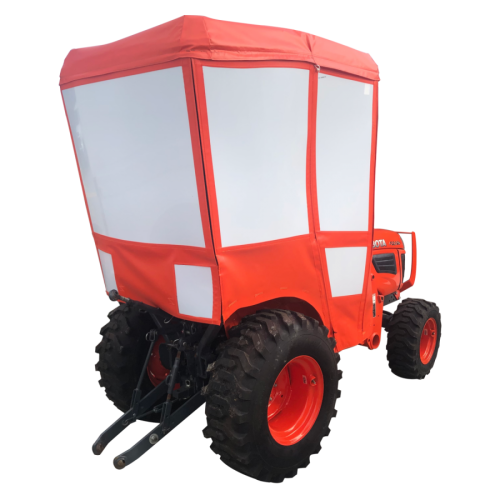 Kubota Tractor Cabs and Enclosures for Tel-Trax 1900 Tractor Canopy, Folding ROPS - Photo 4